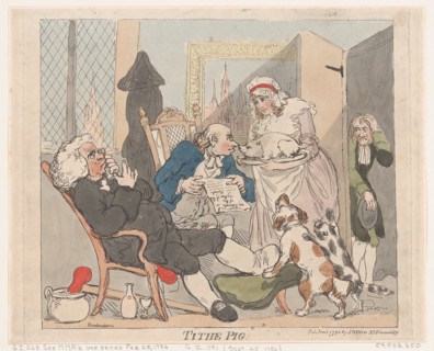 Tithe Pig, January 1, 1790.