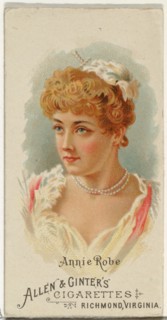 Annie Robe, from World's Beauties, Series 1