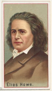 Elias Howe, printer's sample for the World's Inventors souvenir album