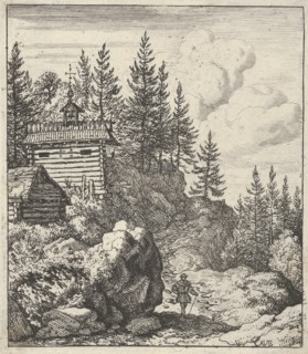 The Chapel, 17th century. Fourth state of four.