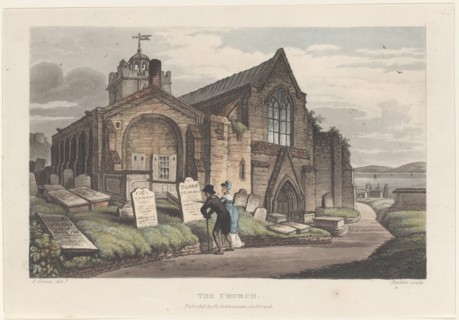 The Church, from "Poetical Sketches of Scarborough", 1813.