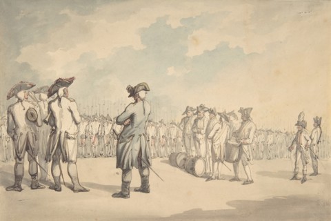 The Review, ca. 1800.