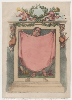 Title Page, Rowlandson's Caricature Magazine, 1808.