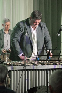 Nat Steele, Nat Steele Quartet with Grant Stewart, Watermill Jazz Club, Dorking, Surrey, 4 Feb 2020.