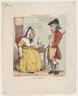 Late Hours!, October 1, 1799.