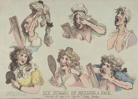 Six Stages of Mending a Face