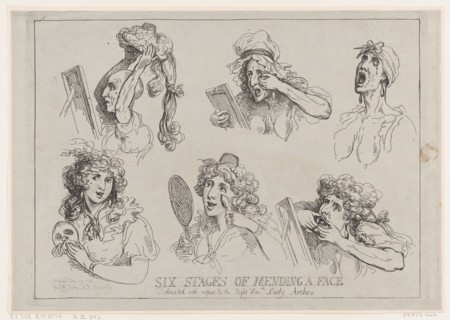 Six Stages of Mending a Face
