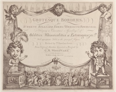 Grotesque Borders for Screens