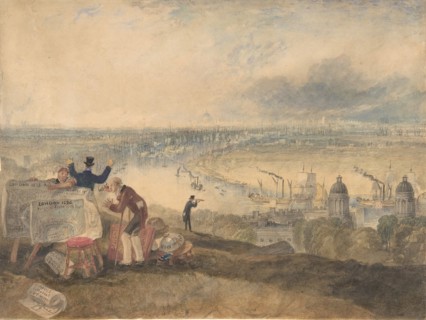 View of London from Greenwich
