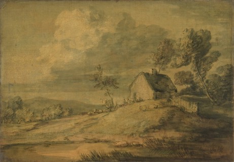 Wooded Landscape with Cottage