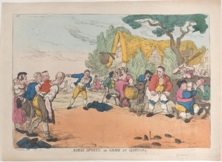 Rural Sports or Game at Quoits