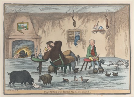 Comforts of an Irish Fishing Lodge