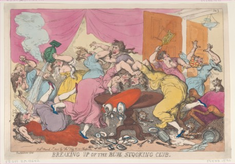 Breaking Up of the Blue Stocking Club