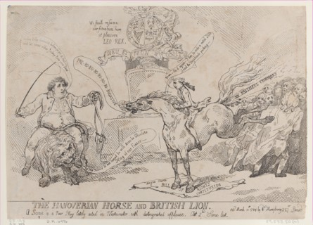 The Hanoverian Horse and British Lion