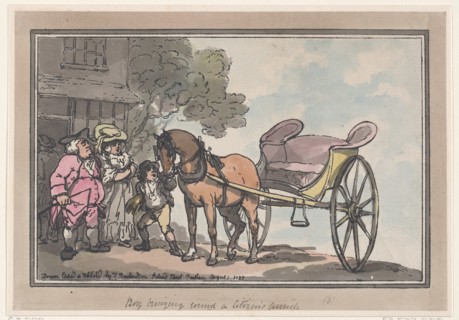 Boy Bringing Round a Citizen's Curricle