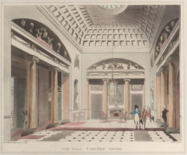 The Hall Carlton House (Microcosm of London