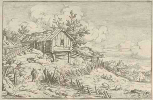 The Man near the Entry of the Ruinous Hedge