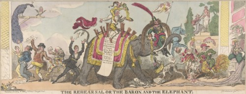 The Rehearsal or the Baron and the Elephant