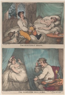 The Huntsman Rising; The Gamester Going to Bed