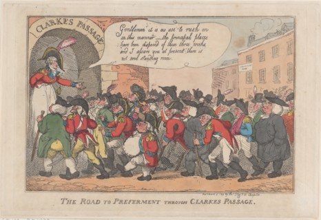 The Road to Preferment Through Clarke's Passage