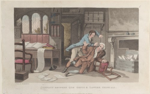 Conflict Between Quae Genus and Lawyer Gripe-all