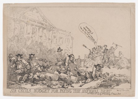 Sir Cecil's Budget For Paying The National Debt