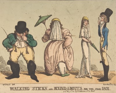 Walking Sticks and Round-A-Bouts for the Year 1801