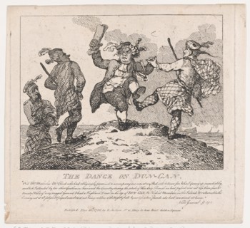 The Dance on Dun-Can (Picturesque Beauties of Boswell