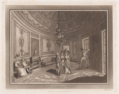 Saloon at the Marine Pavillion (An Excursion to Brighthelmstone)