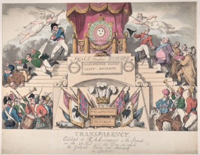 Transparency: Exhibited at R. Ackermann's in the Strand on the 27th November 1815