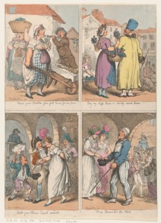 Four Scenes from "Cries of London" Series: Here's your Potatoes...; Buy my Moss Roses...; Light your Honor; Pray Remember the Blind