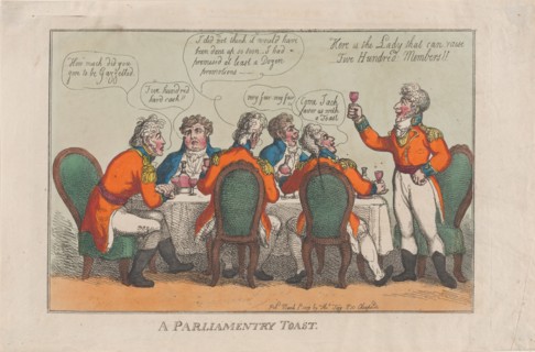 A Parliamentary Toast, March 2, 1809.