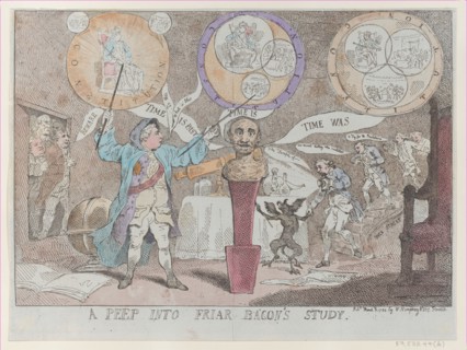 A Peep into Friar Bacon's Study, March 3, 1784.