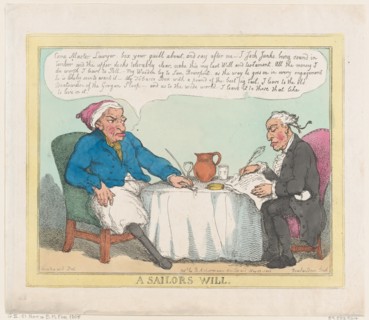 A Sailor's Will, May 25, 1805.