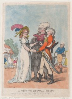 A Trip to Gretna Green, 1803.