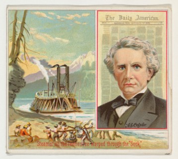 A.S. Colyar, The Nashville Daily American, from the American Editors series (N35) for Allen & Ginter Cigarettes, 1887.