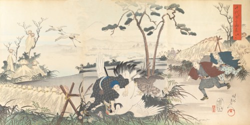 Chiyoda Castle (Album of Men), 1897.