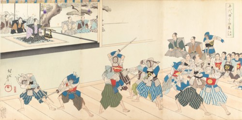 Chiyoda Castle (Album of Men), 1897.