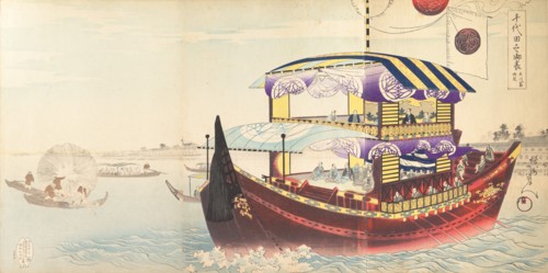 Chiyoda Castle (Album of Men), 1897.