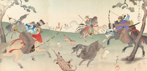 Chiyoda Castle (Album of Men), 1897.