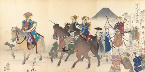 Chiyoda Castle (Album of Men), 1897.