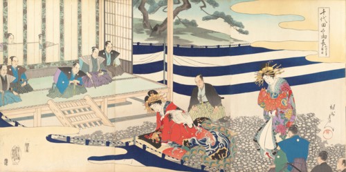 Chiyoda Castle (Album of Men), 1897.