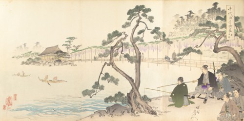 Chiyoda Castle (Album of Men), 1897.
