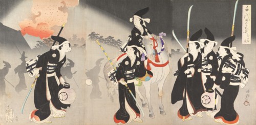 Chiyoda Castle (Album of Women), 1895.