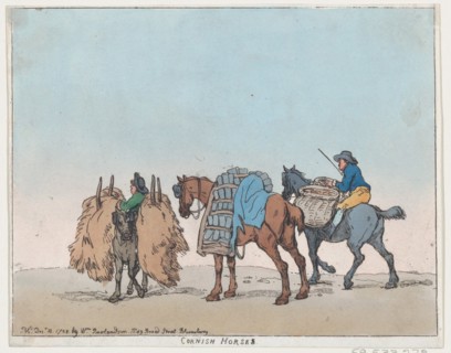 Cornish Horses, December 29, 1788.