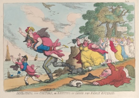 Defrauding the Customs, or Shipping the Goods Not Fairly Entered, March 1, 1815.