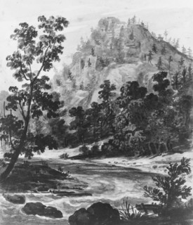 Delaware Water Gap (?), 1811-ca. 1813.