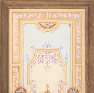 Design for a ceiling, second half 19th century.