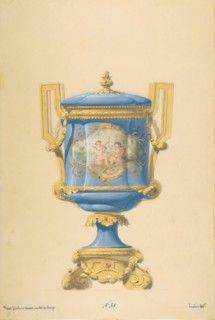 Design for an Urn, 19th century.