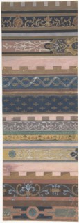 Design for Ceiling at Fontainebleau, 1850-1910.